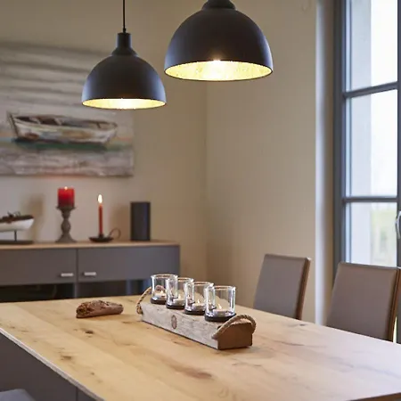 Reetland Am - Premium Reetdachvilla Mit 3 Schlafzimmern, Sauna Und Kamin E19 Prázdninový dům Dranske