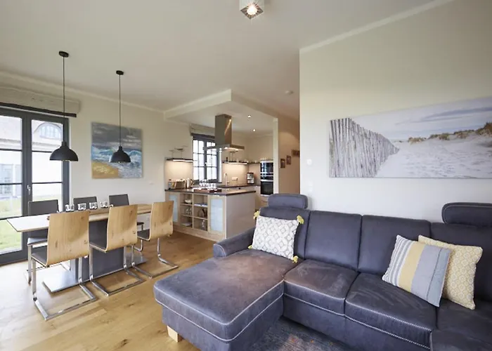 Hébergement de vacances Reetland Am - Premium Reetdachvilla Mit 3 Schlafzimmern, Sauna Und Kamin E19